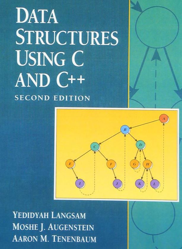 12. Data Structures Using C and C++ by Yedidyah Langsam