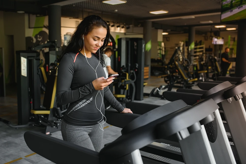 A Programmer exercising with music