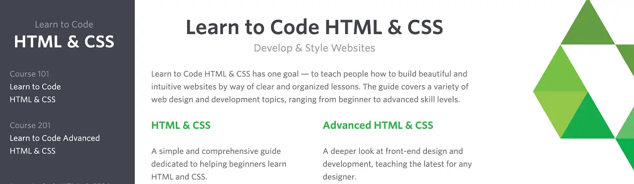 Learn to code HTML and CSS