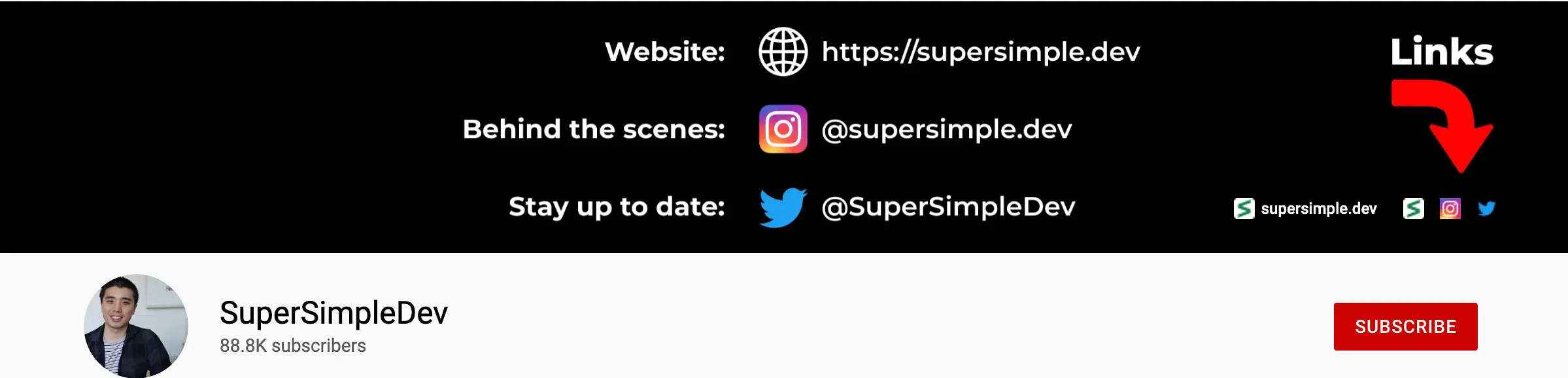 SuperSimpleDev Youtube Channel