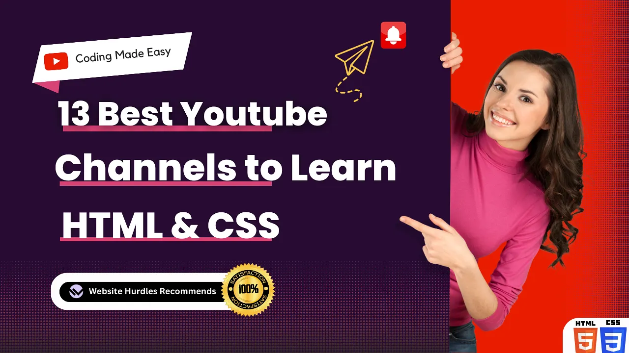 13 Best  Channel for Learning HTML and CSS (in 2023)
