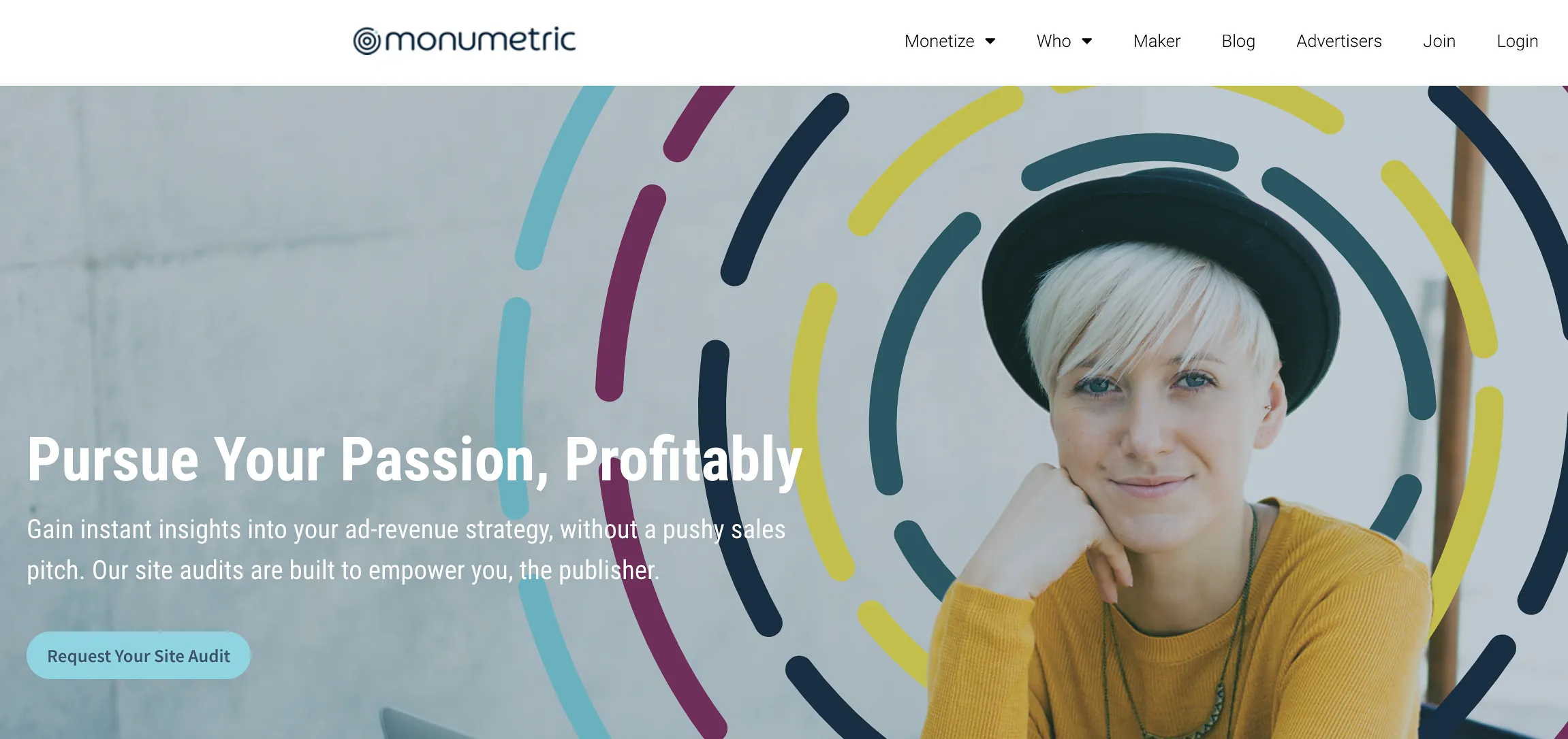 Monumetric ad network for bloggers